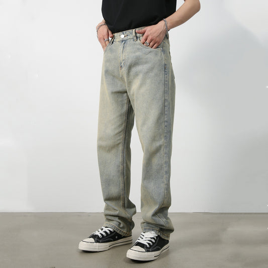 Men's Casual Loose Japanese Style Casual Trousers