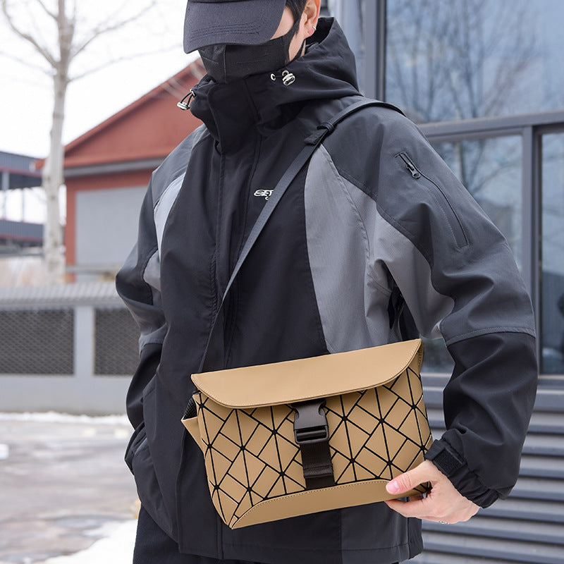 Rhombus Crossbody Design Fashion Trend Rui Camp unusex Bag