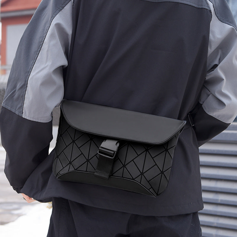 Rhombus Crossbody Design Fashion Trend Rui Camp unusex Bag