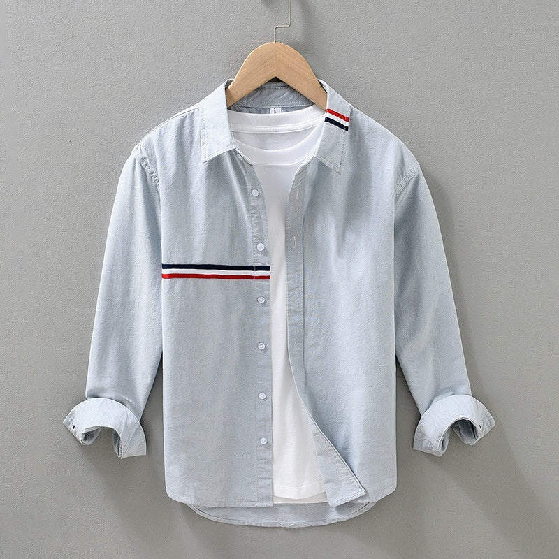 Hong Kong Style Ins Loose Shirt Trendy All-matching