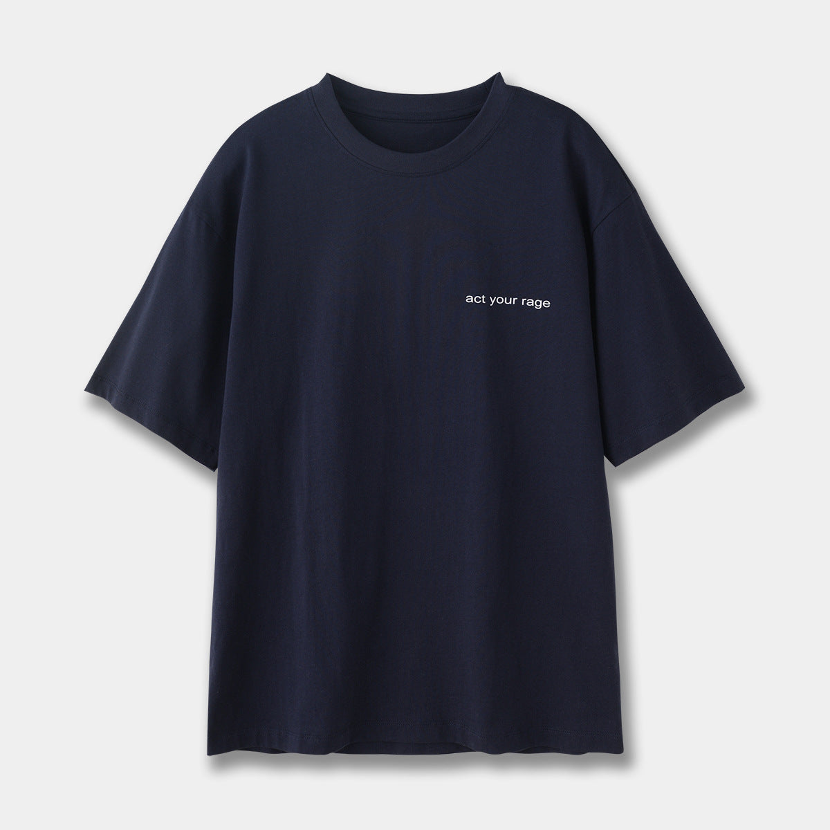 Cotton Short-sleeved T-shirt Letter Print