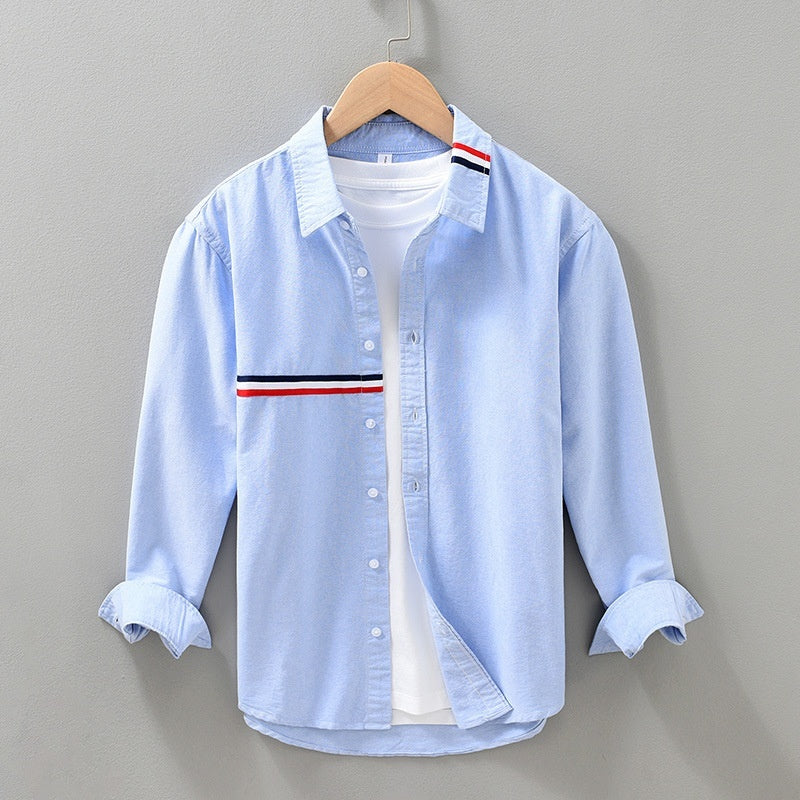 Hong Kong Style Ins Loose Shirt Trendy All-matching