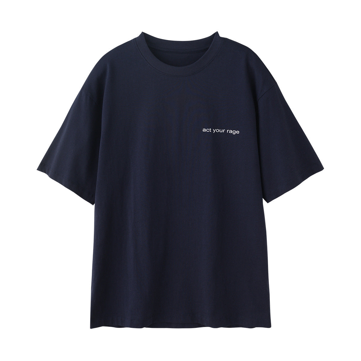 Cotton Short-sleeved T-shirt Letter Print