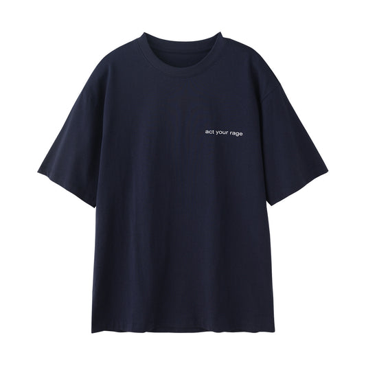 Cotton Short-sleeved T-shirt Letter Print