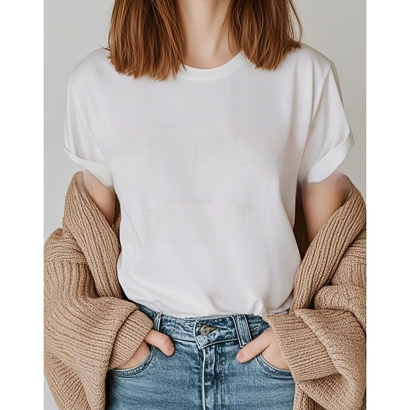Blank T-shirt Minimalist Commuter Multi-color