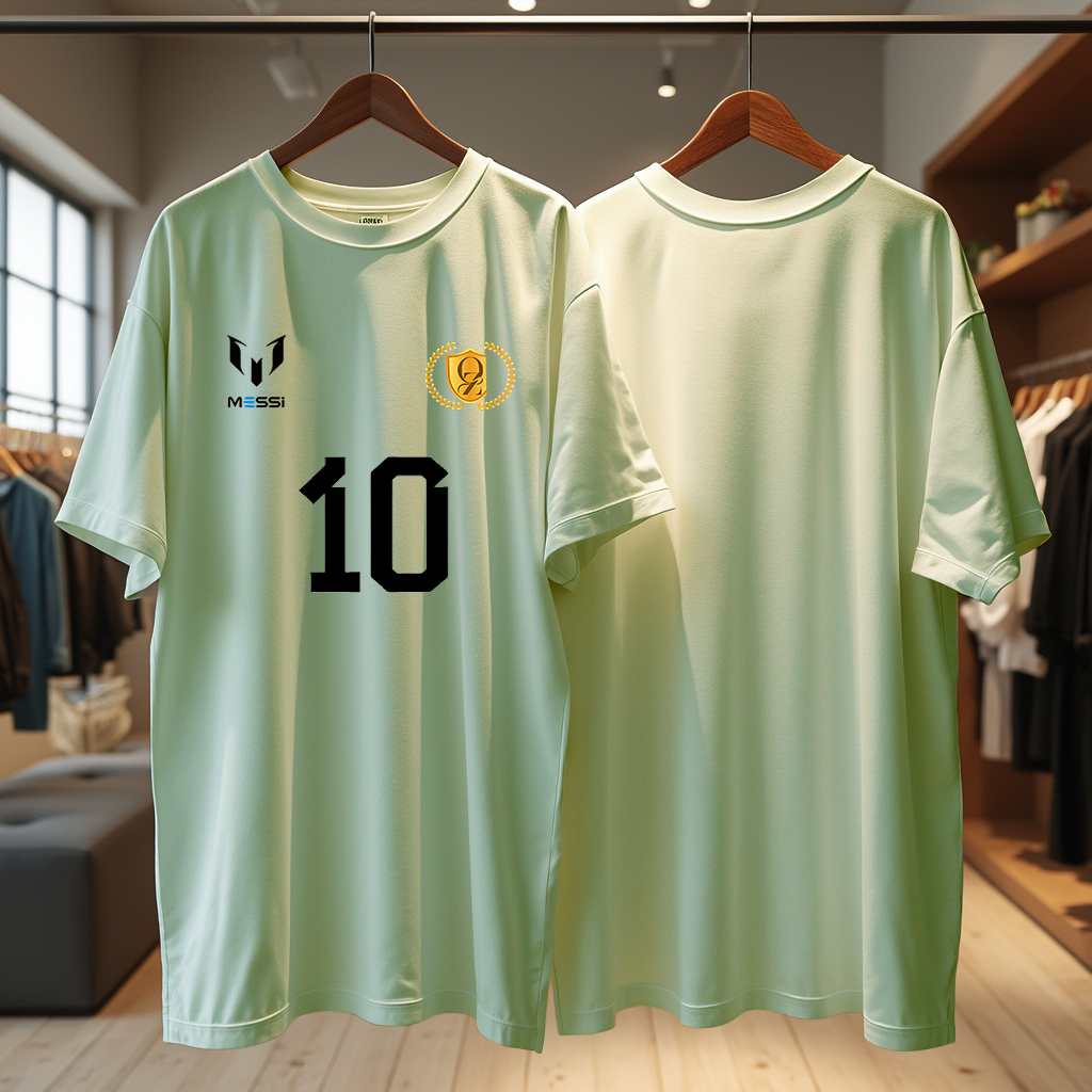 Number 10 Messi Terry Oversized T-Shirt
