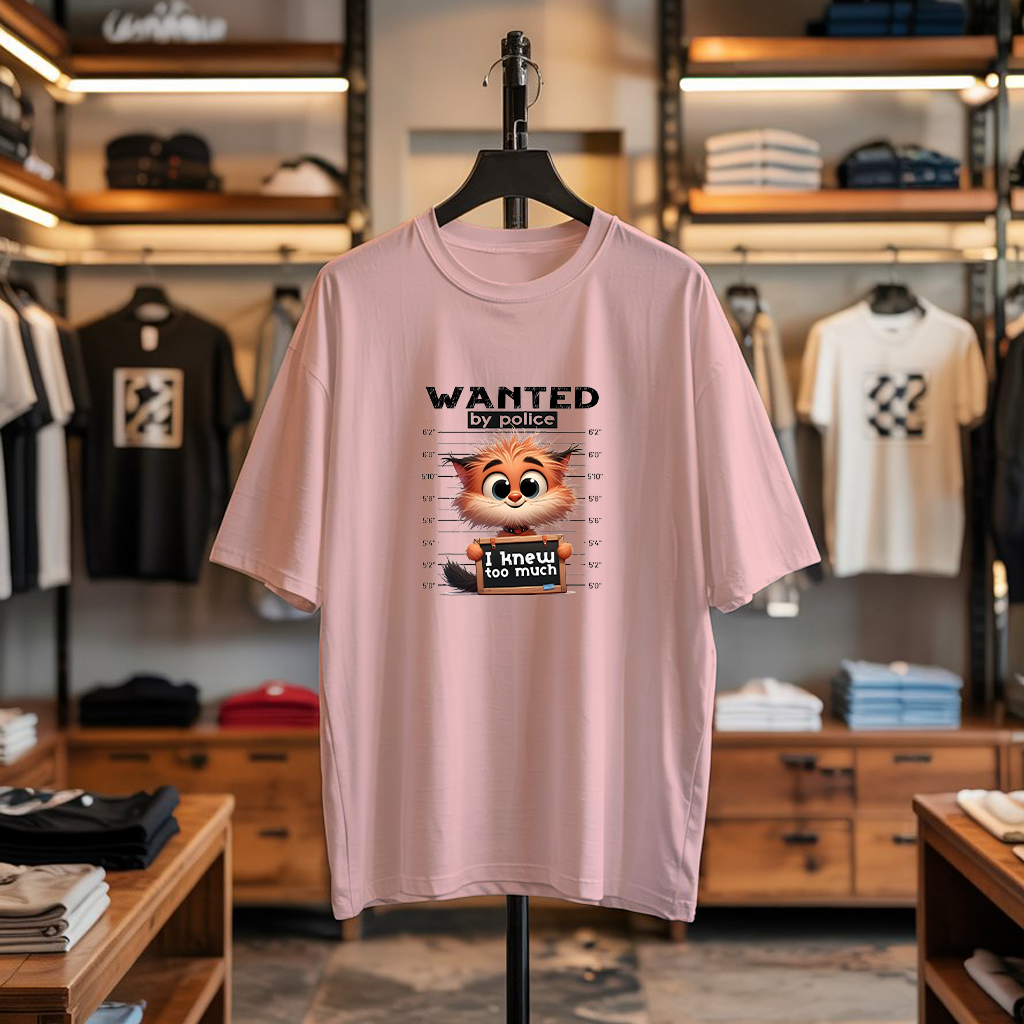 Wanted I Knew Too Much - Oversized T-Shirt