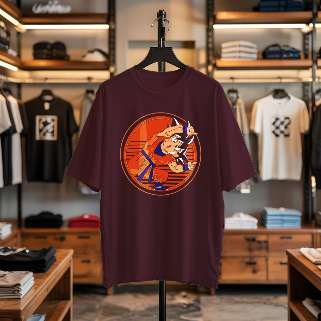 Anime Fusion Fighter - Oversized T-Shirt