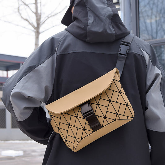 Rhombus Crossbody Design Fashion Trend Rui Camp unusex Bag
