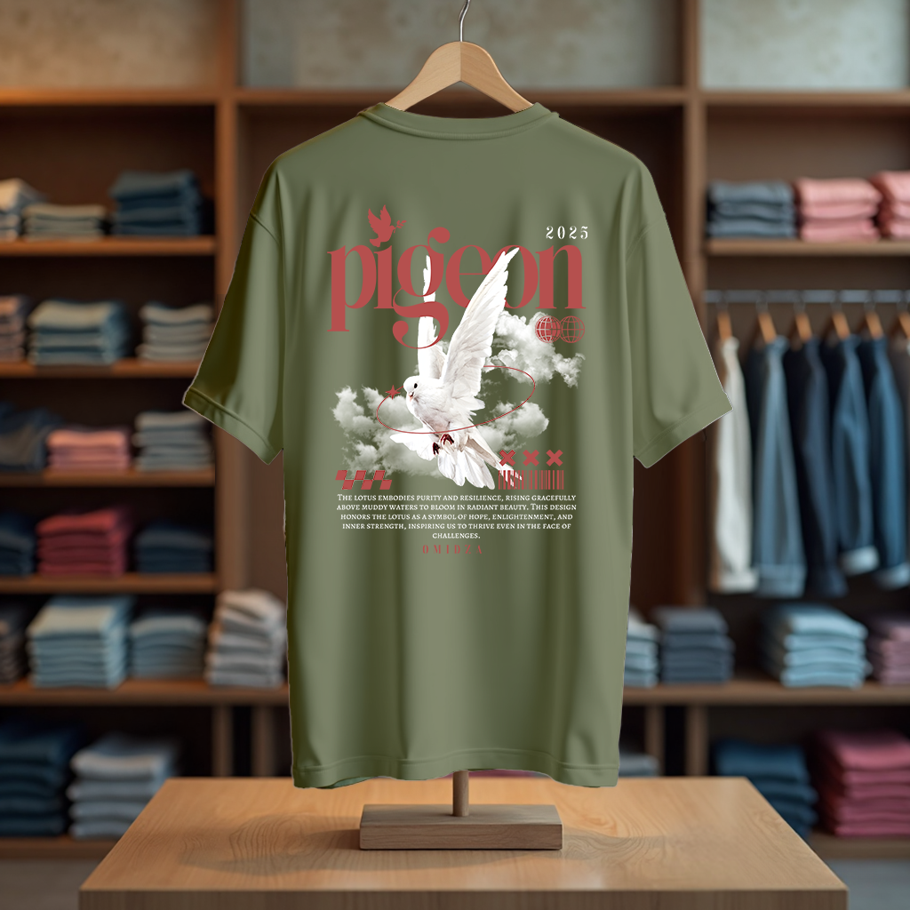 PIGEON Oversized T-Shirt