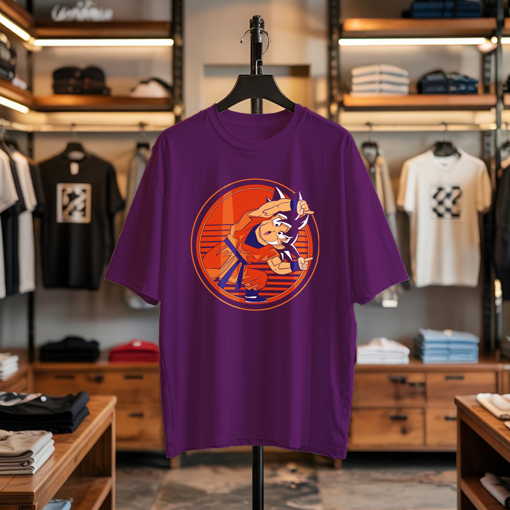Anime Fusion Fighter - Oversized T-Shirt