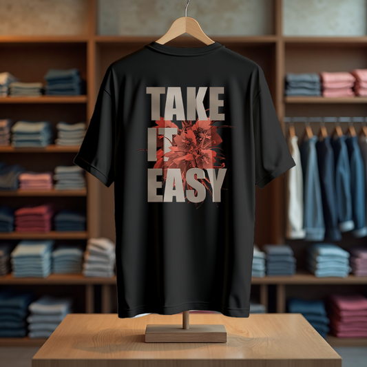 TAKE IT EASY Oversized T-Shirt&nbsp;&nbsp;
