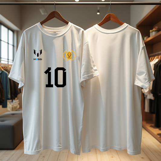 Number 10 Messi Terry Oversized T-Shirt
