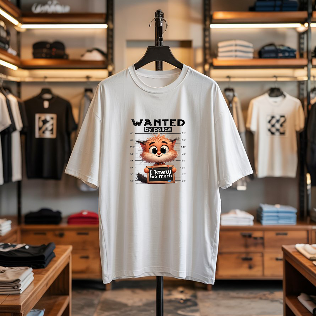 Wanted I Knew Too Much - Oversized T-Shirt